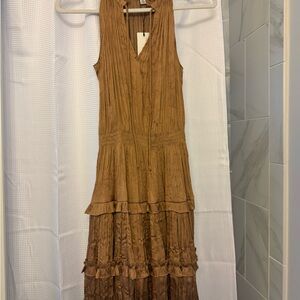 Current Air Brown Maxi Dress
